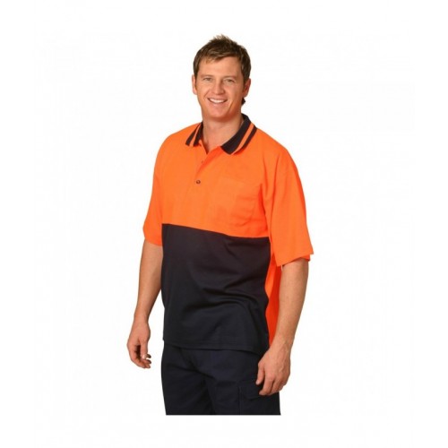 Hi-Vis Truedry Safety Polo S/S