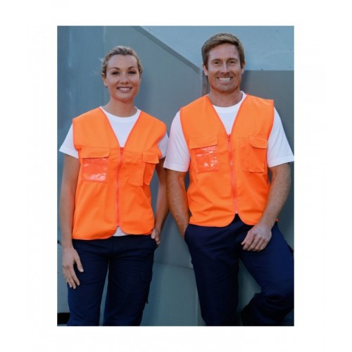 Hi-ViS/Safety Vest With Id Pocket